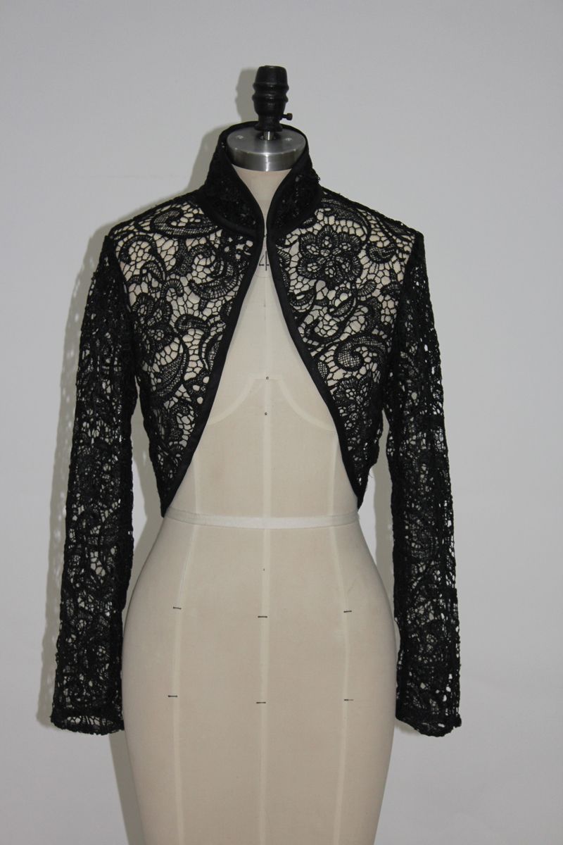 Long Sleeve Bridal Bolero Jacket 