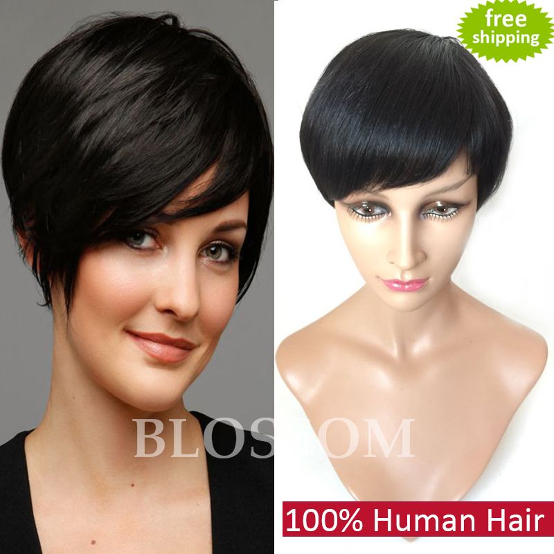 Rihanna Hairstyles Brazilian Human Short Hair Wigs African Americans Black Short Full Hair Lace Wig Glueless Wig For Black Women Remy Lace Front Wigs Monofilament Wigs From Varietyqueenhair 13 89 Dhgate Com