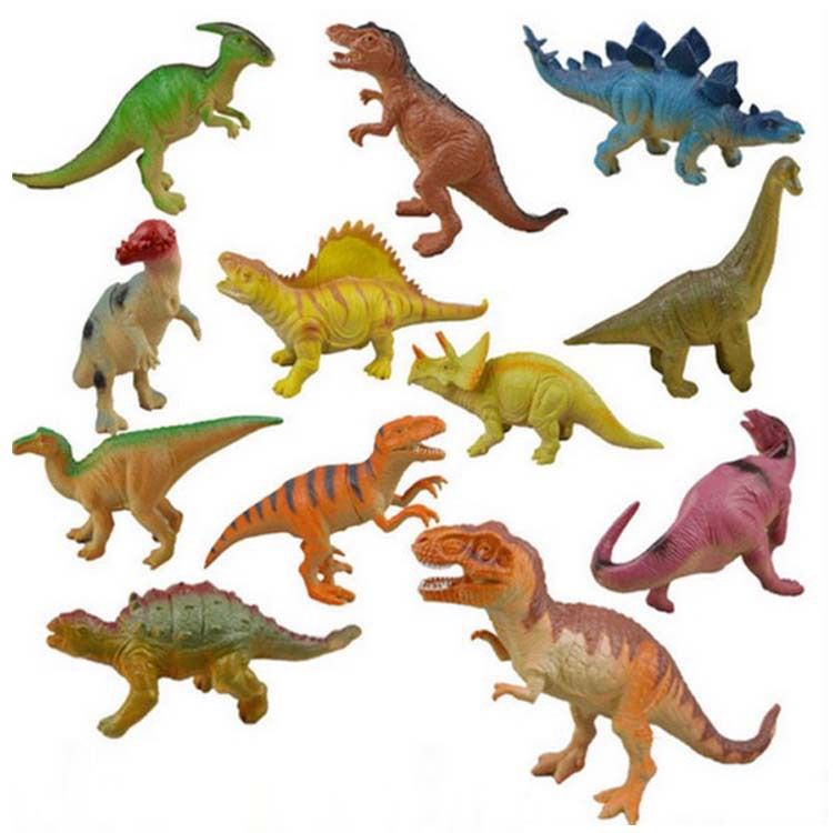 soft plastic dinosaur toys