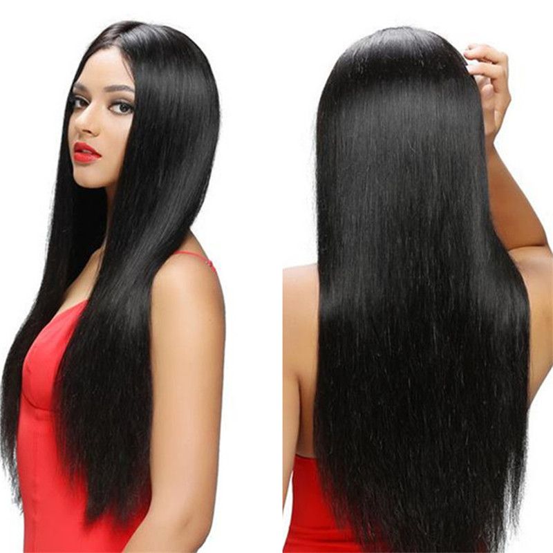 30inch Extra Long Human Hair High Quality 1b Silk Straight Virgin