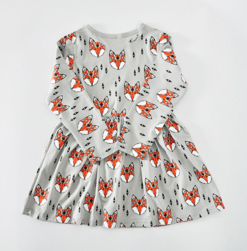 robe renard fille