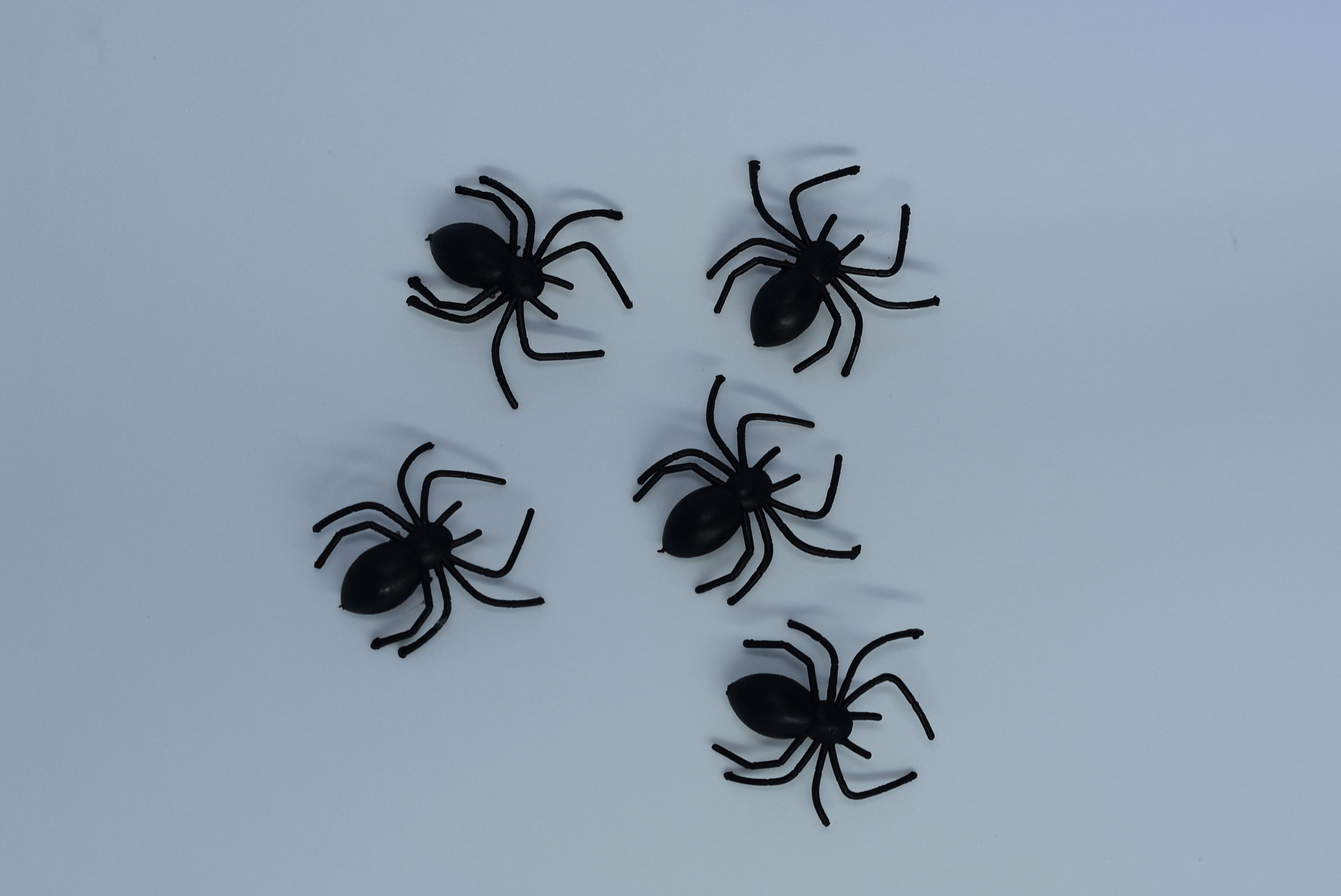realistic plastic spiders