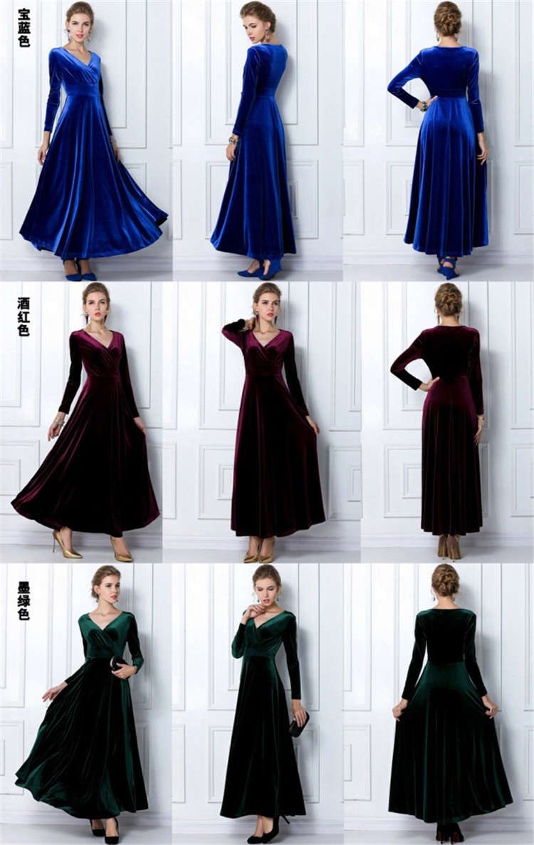 velvet maxi dress pakistani 2018
