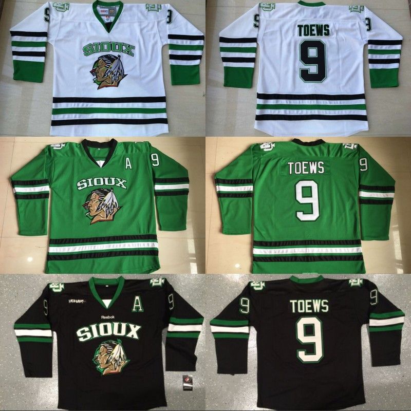 green and white hockey jersey