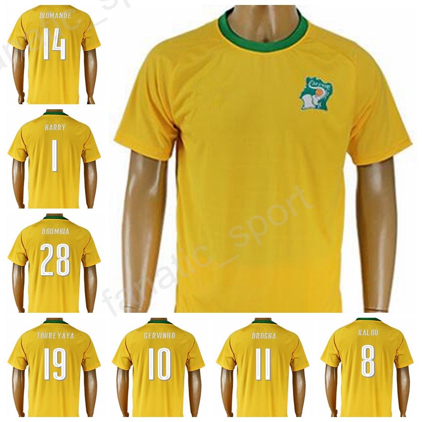 drogba ivory coast jersey
