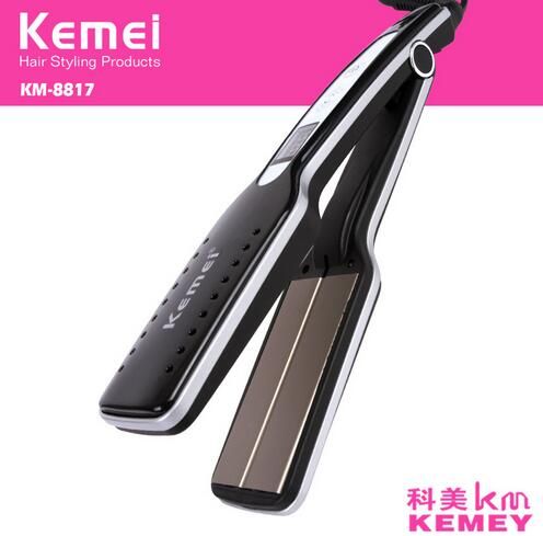 Kemei professional hair straightener straightening iron pranchas de cabelo 