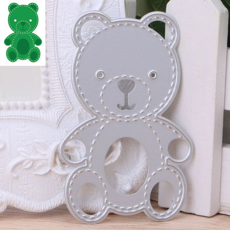 Silver Animal Carbon Steel Scrapbooking Embossed DIY Die Engraving Cutter Mold