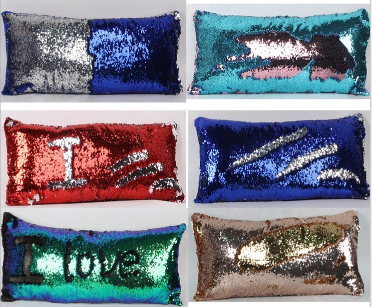 sequin body pillow
