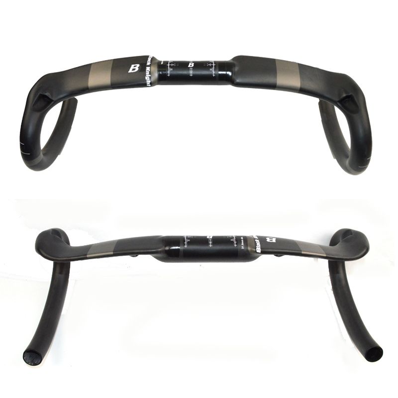 Carbon Fiber Road Bike Handlebar Highway Bicycle Handle Bent Bar 31.8*400-440MM