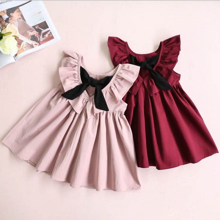 halter neck baby frock