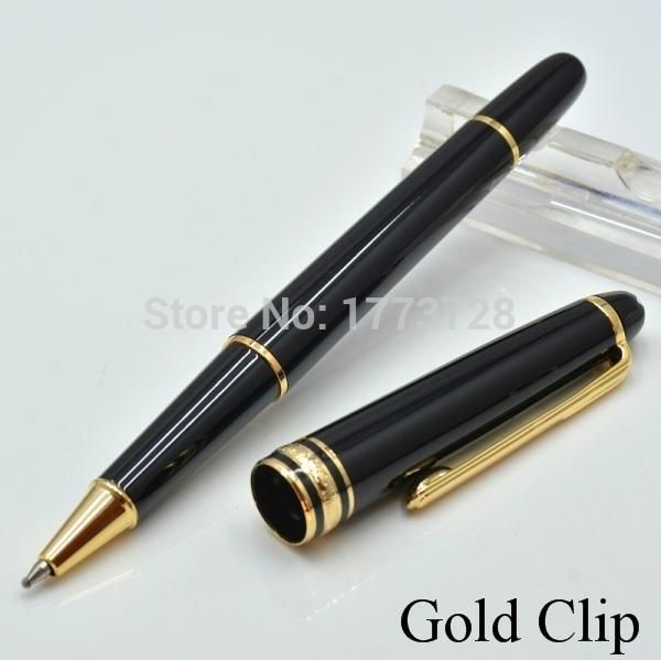 Gold Clip Roller Ball Pen