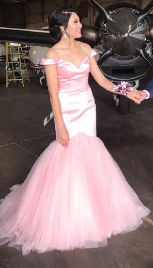 flare prom dress