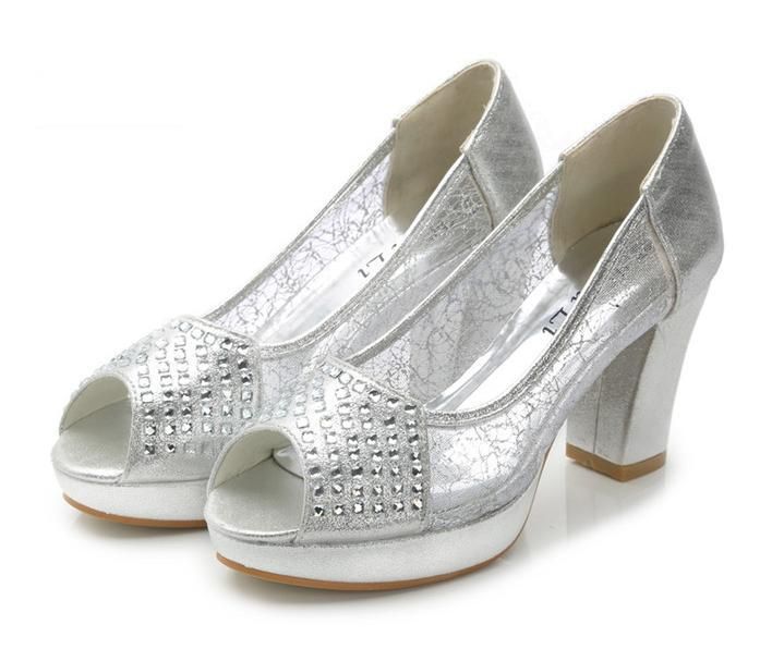 scarpe comode argento