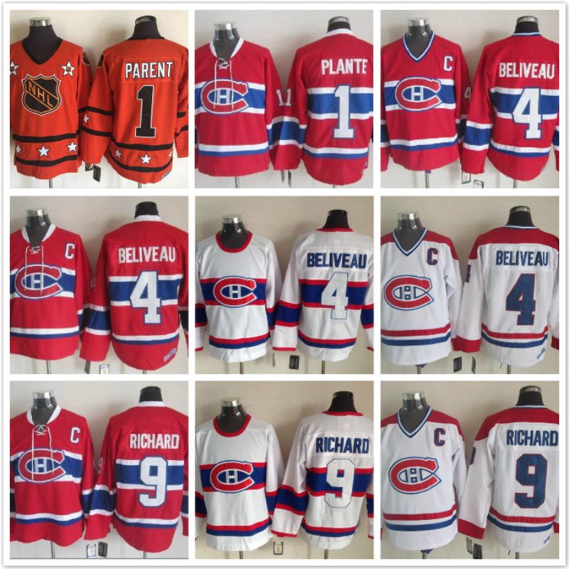 Jacques plante jersey Clearance
