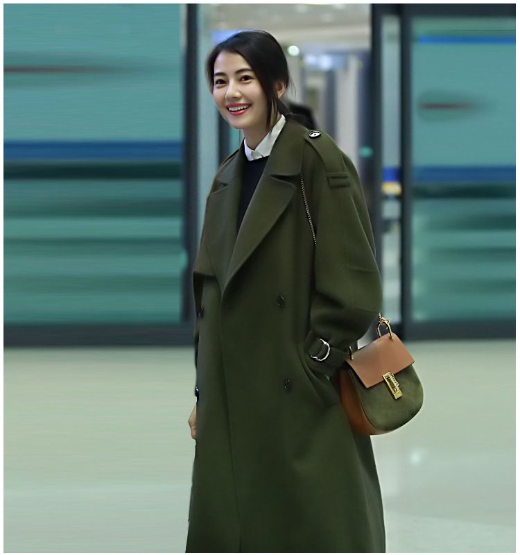 Korean coats female Clearance