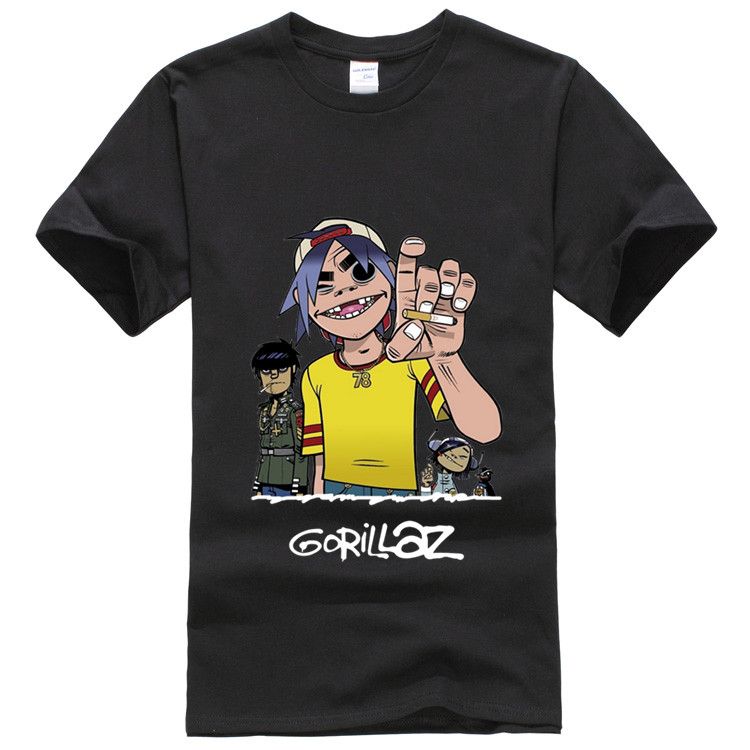 gorillaz 2d t shirt