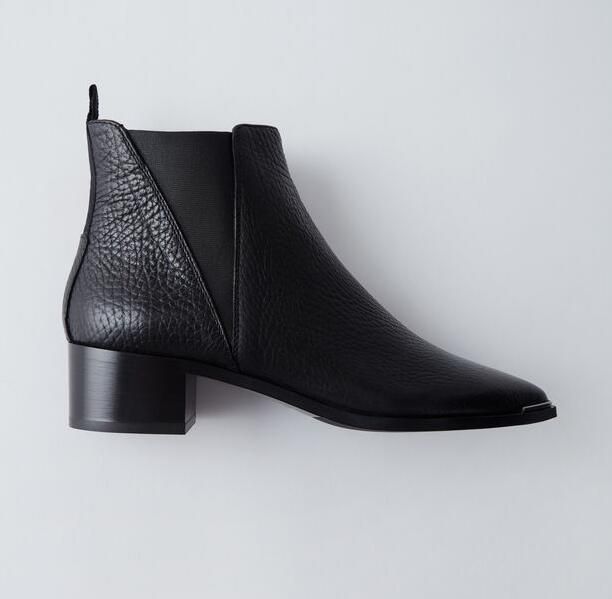 pointed toe chelsea bootie
