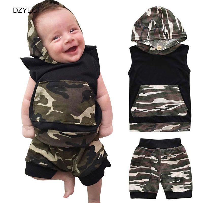 baby boy camo tracksuit