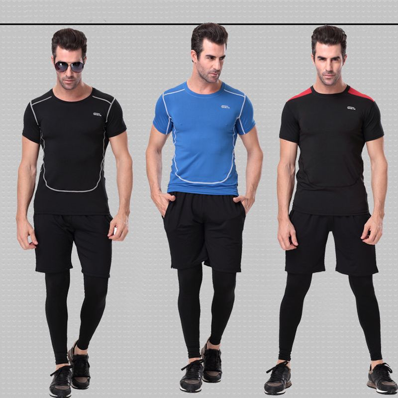 compression tights with shorts