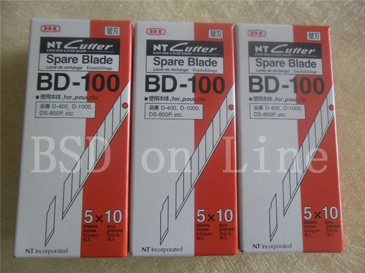 Knife Online Sale Original Nt Cutter Spare Replacement Blade 30 Degree 100 For D 400 D 1000 C 400 C 1500 Dhgate Com