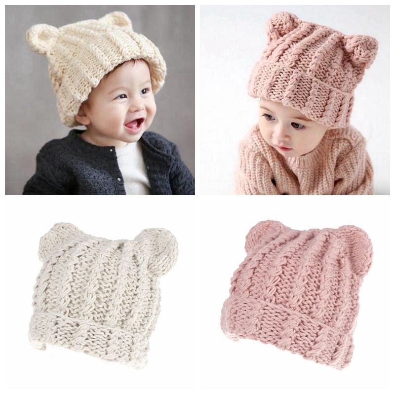 baby cat ears hat