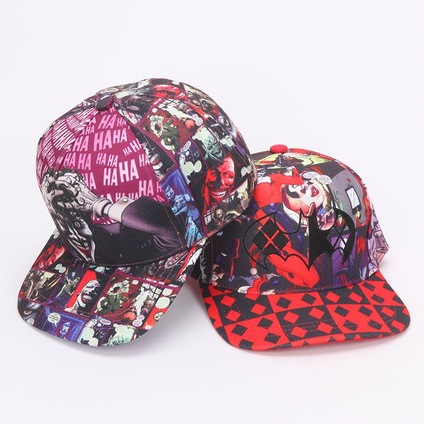 Suicide Squad Harley Quinn Joker Cappello Berretto Da Baseball Regolabile  Regolabile Cappello Snapback Piatto Uomo Donna Cappellini Hip Hop Regalo Di  Natale Da 7,63 € | DHgate Italy