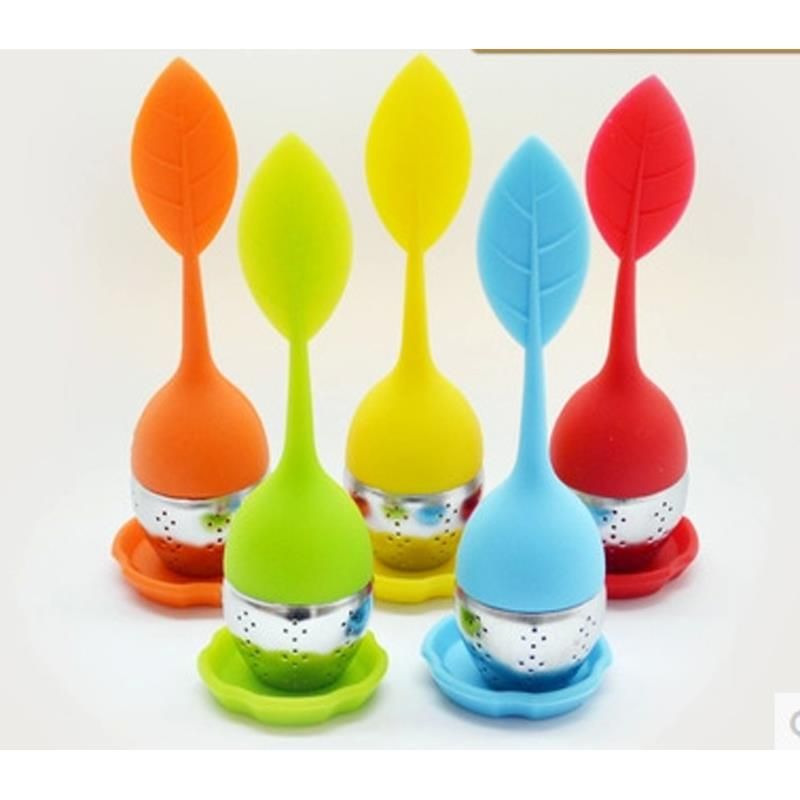FEK Sr Tea colador ba/ño Villano Bolsa de Fuga de t/é Creativo Silicona t/é Fuga mu/ñeca infusor de t/é Sr Tea Infusor