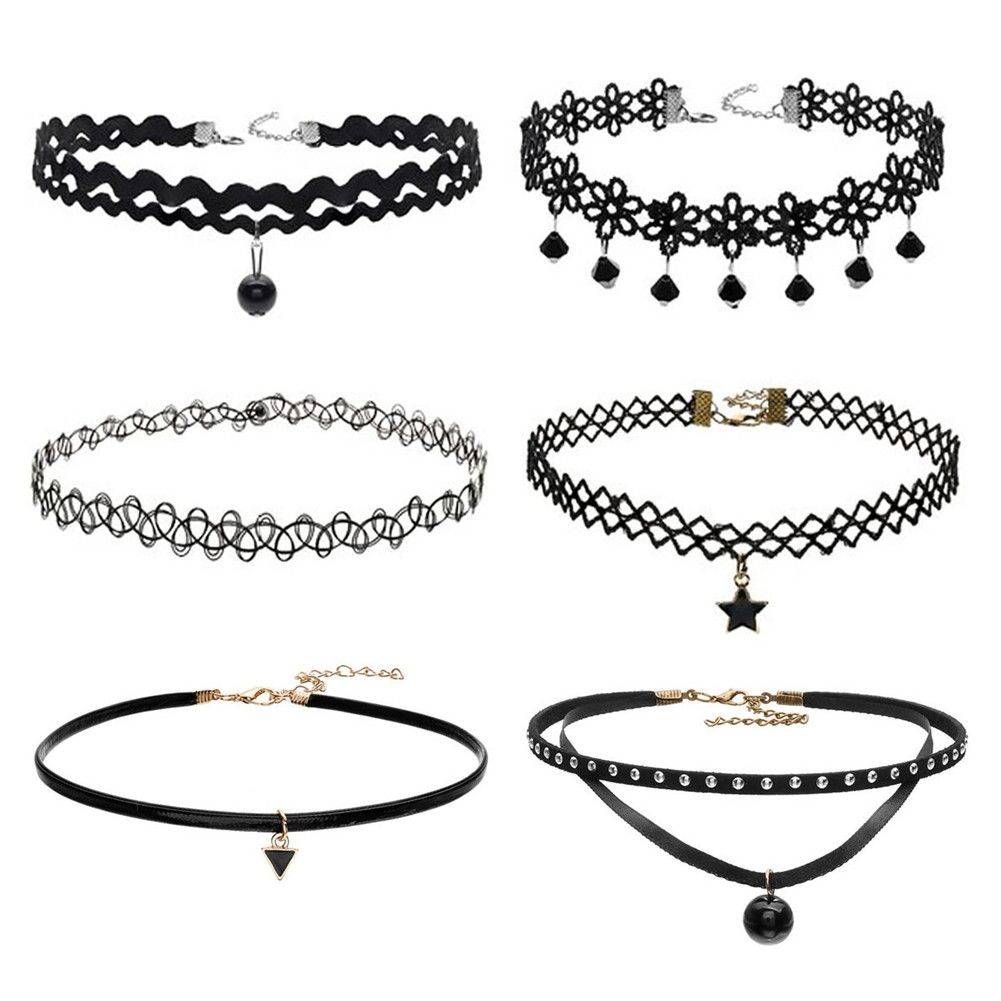 black choker