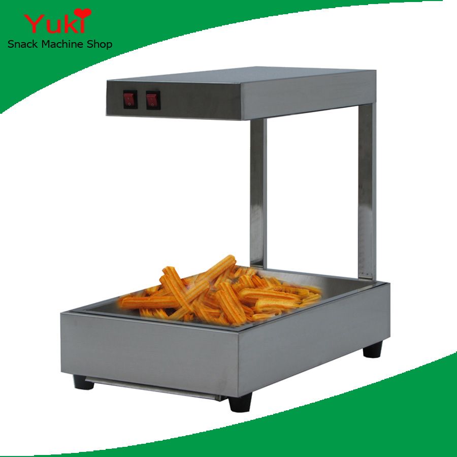 2021 110v 220v Commercial Food Warmer Display Showcase Fried Food Oil