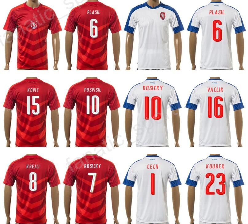 Soccer Czech Republic Jersey 