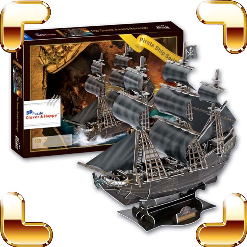 Black Pearl Ship 3d Model Free Download