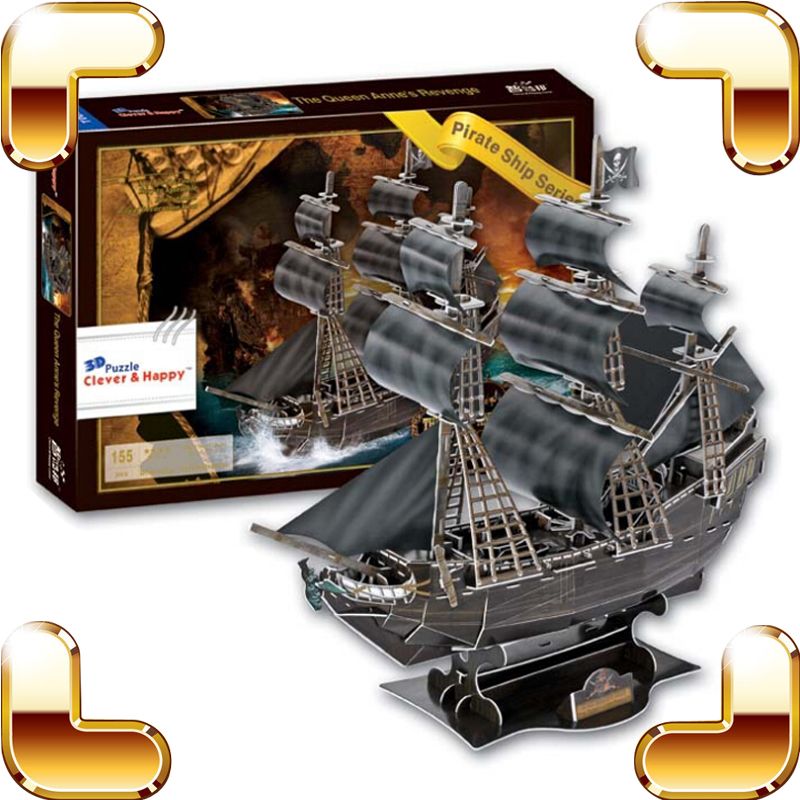 black pearl 3d puzzle