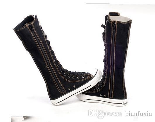 girls knee high sneakers