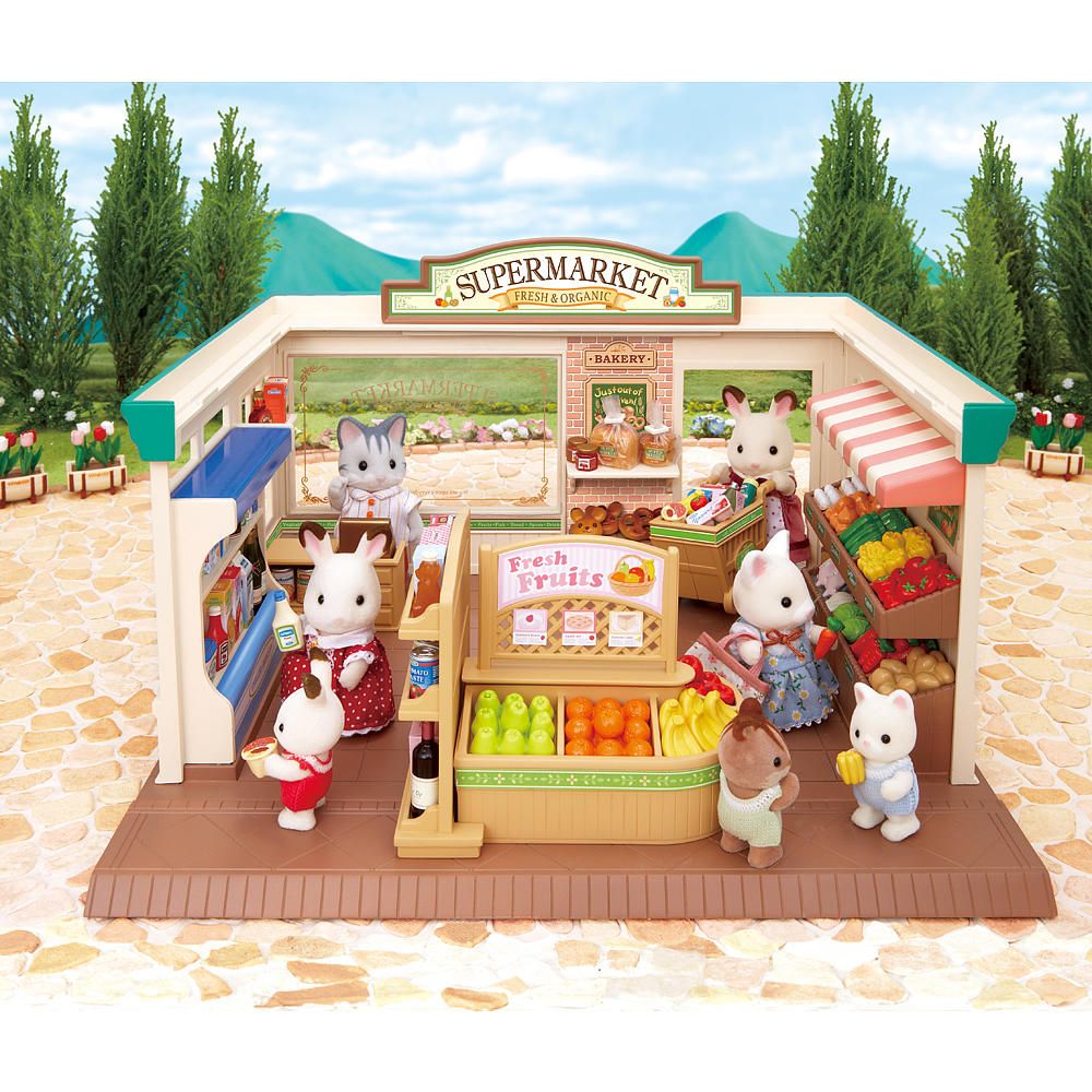calico critters supermarket