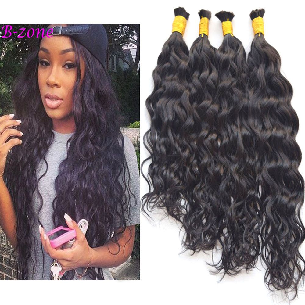 human hair braids wet and wavy