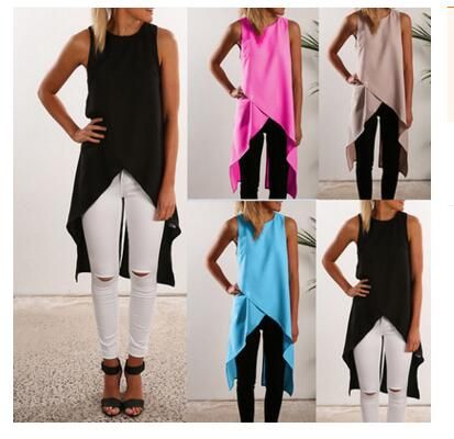 high low summer tops