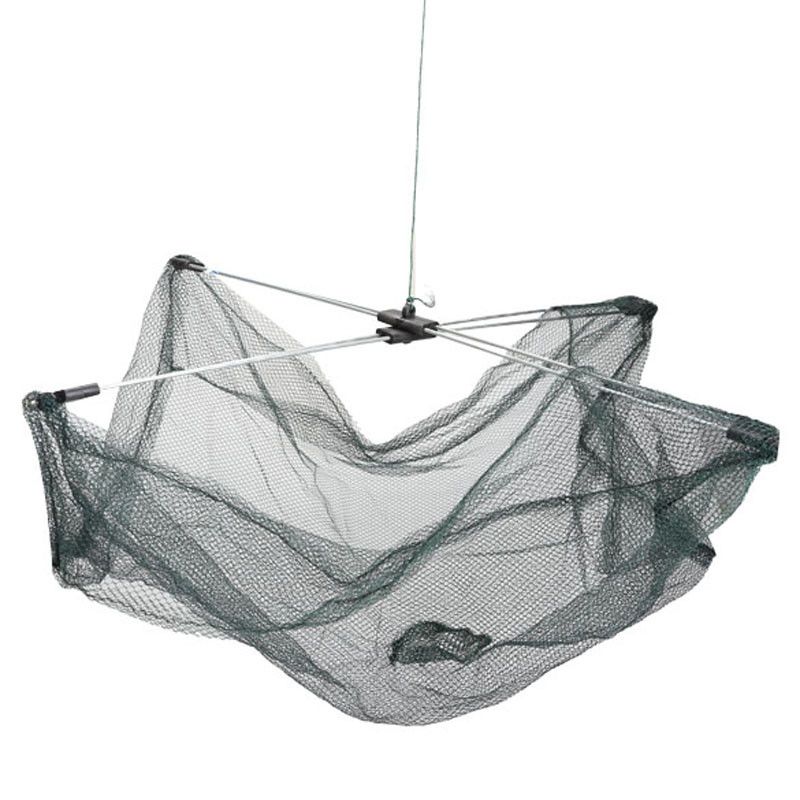 Portable Nylon Fishing Net Fish Shrimp Mesh Cage Cast Net Foldable Fishnet Net