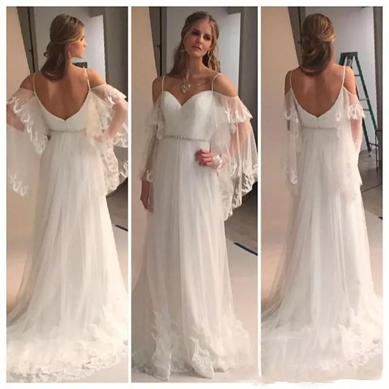 off the shoulder straps for wedding dress