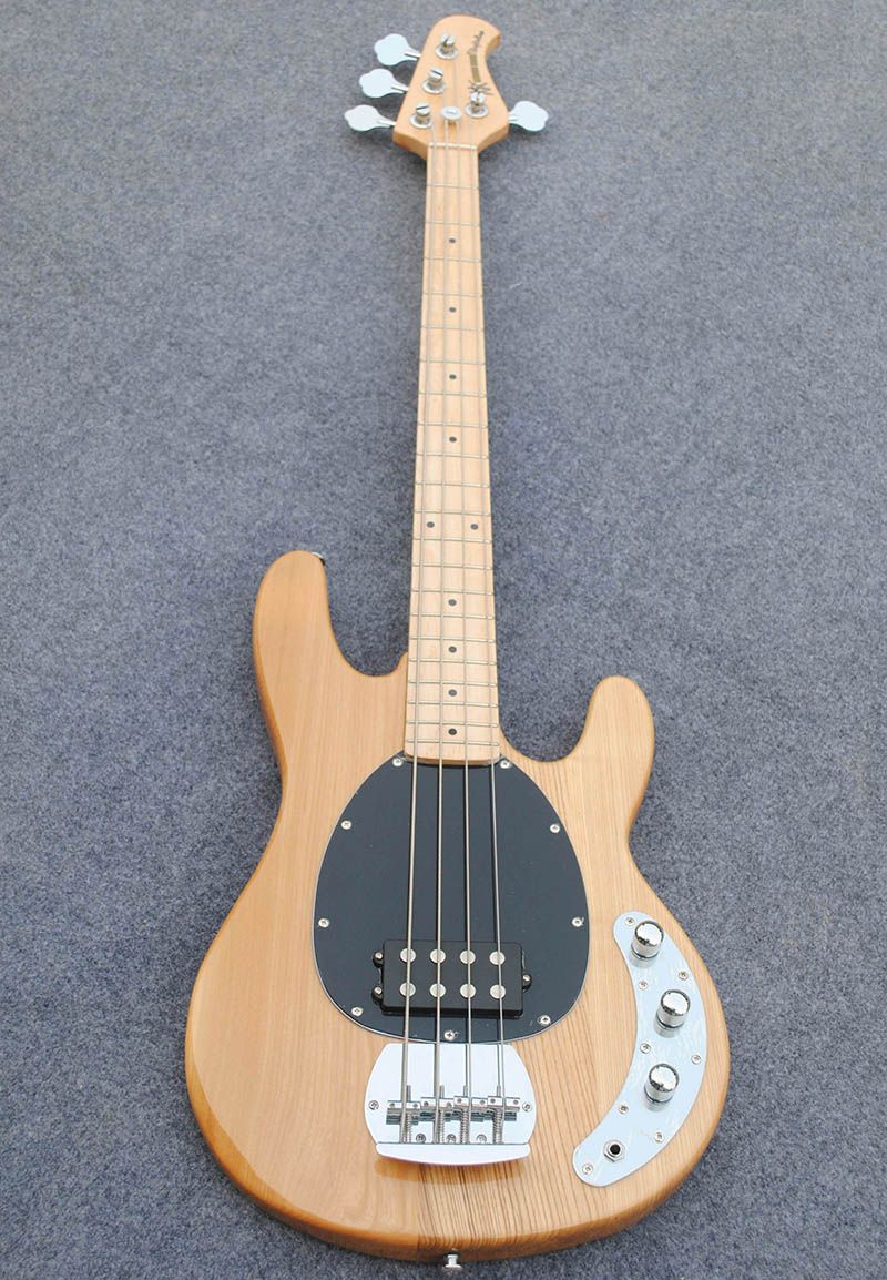Personal Tailor Elm Wood Electric Bass Guitar 3 Knobs Rosewood