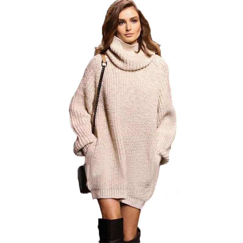 giant turtleneck sweater