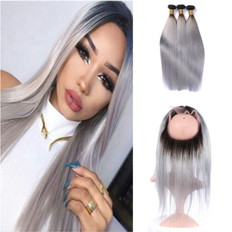grey 360 lace frontal