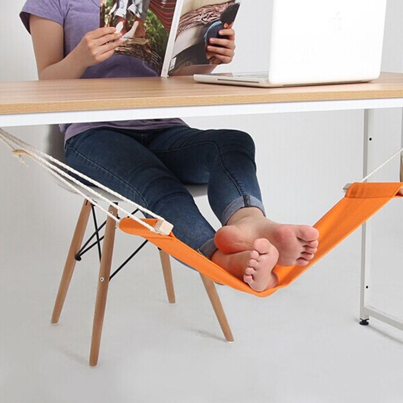 Foot Hammock Mini Feet Rest Stand Desk Footrest Hamac Hangmat Study