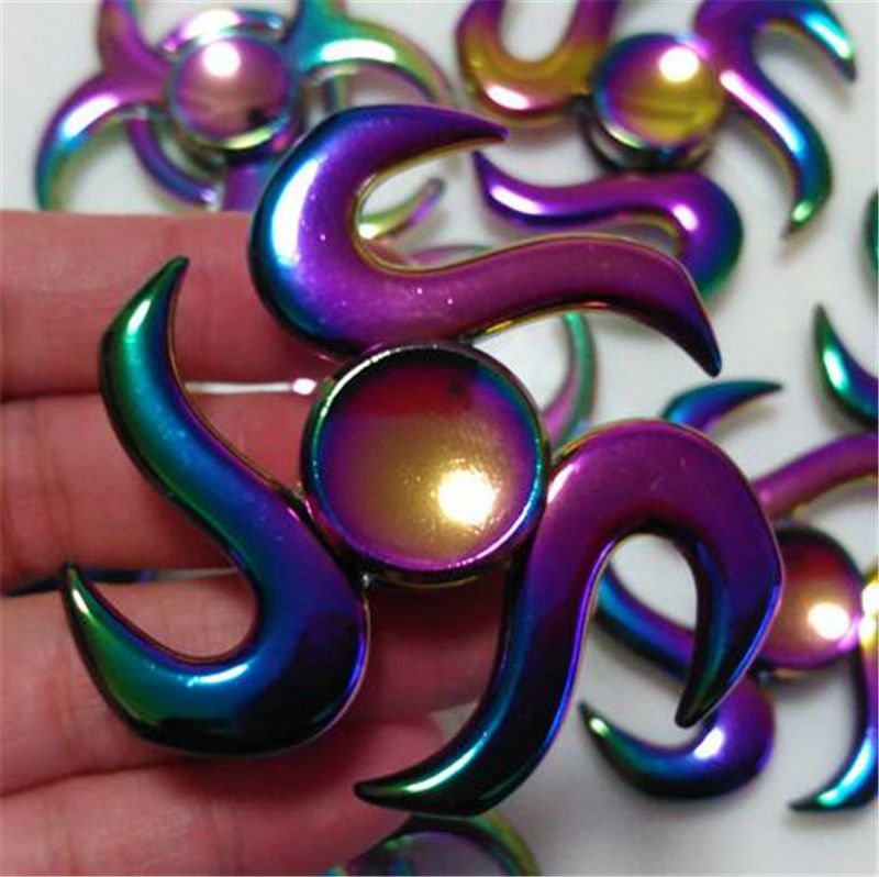 Spider Spiderman Rainbow Fid Spinner De pression Hand Toy