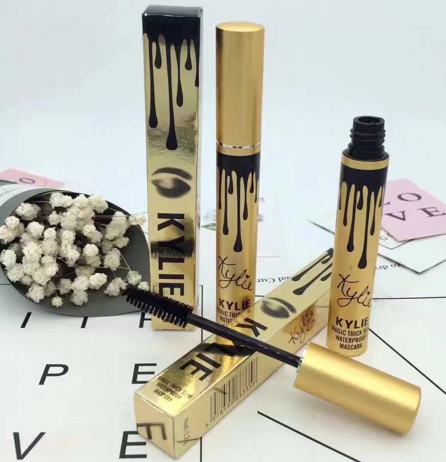 Magic Kylie Jenner Mascara Thick Slim Waterproof Mascara Black Eye Mascara Long Eyelash Charming