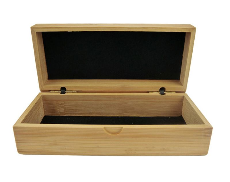 wooden sunglasses case