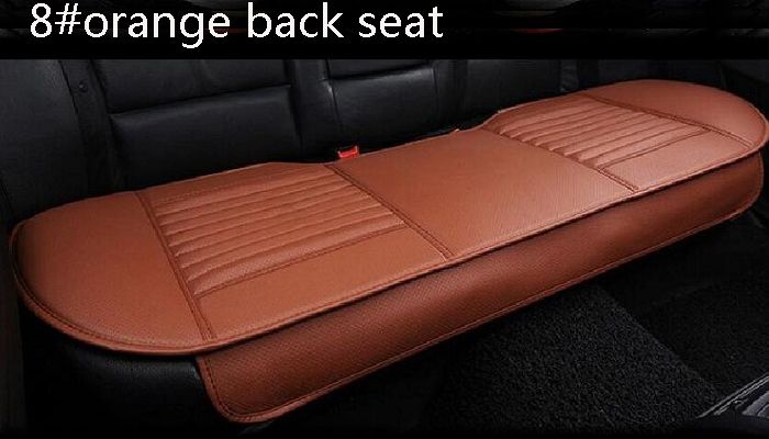 8#orange back seat