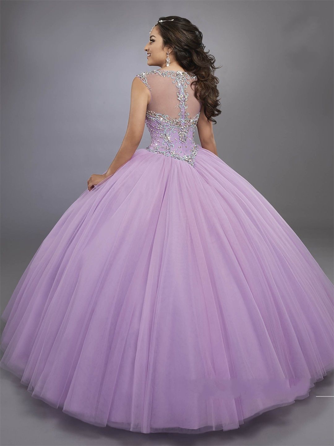 vestido de 15 anos lilas