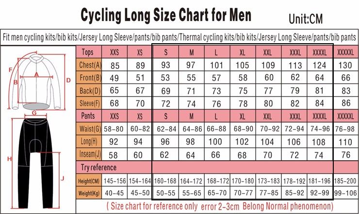 WINTER FLEECE THERMAL CYCLING LONG JERSEY ROPA CICLISMO+ BIB PANTS 2020 ...