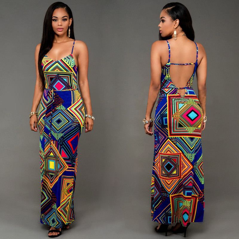 long fitted summer dresses