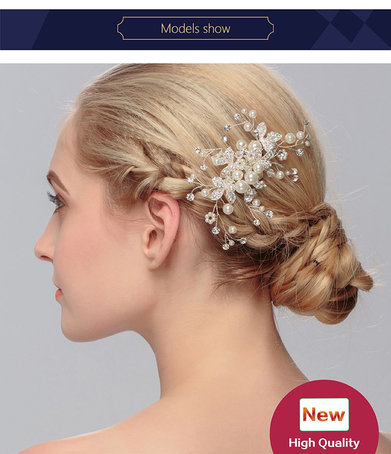 Bridal Headpieces Flowers Unique Hair Accessories Bridal Tiaras